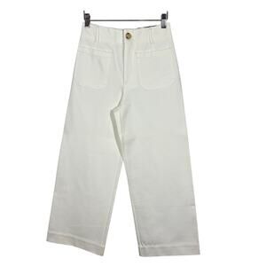 NEW! JNY Jones NY Cropped Straight Leg Mid Rise Trouser Pant Casual Career - 2